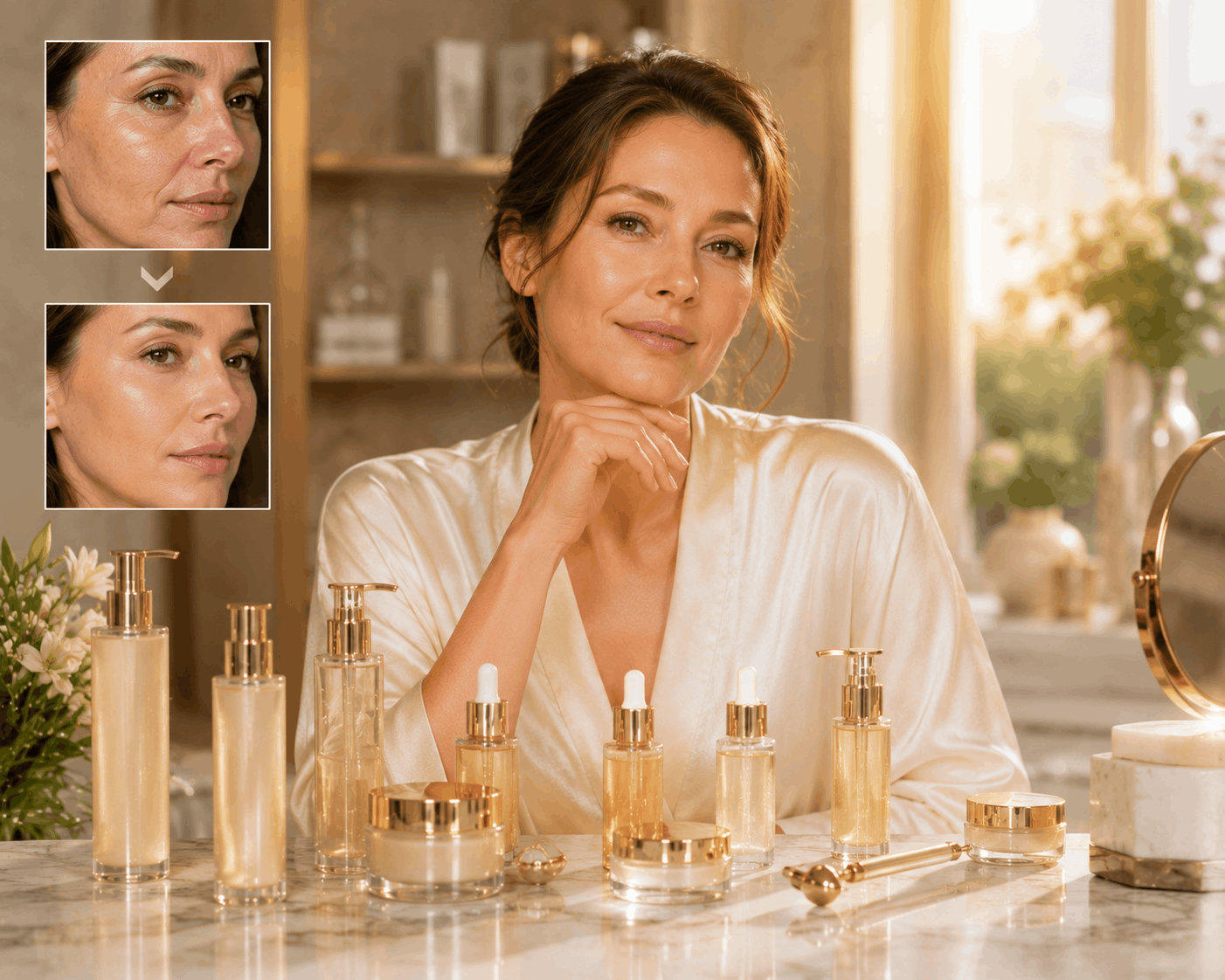AMWON Beauty anti aging skincare for youthful smooth healthy skin