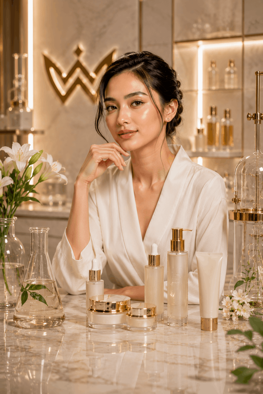 AMWON Beauty luxury skincare brand showcasing premium quality science driven beauty innovation and trusted skincare standards